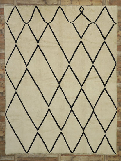 10 x 13 Organic Modern Moroccan Rug 80517