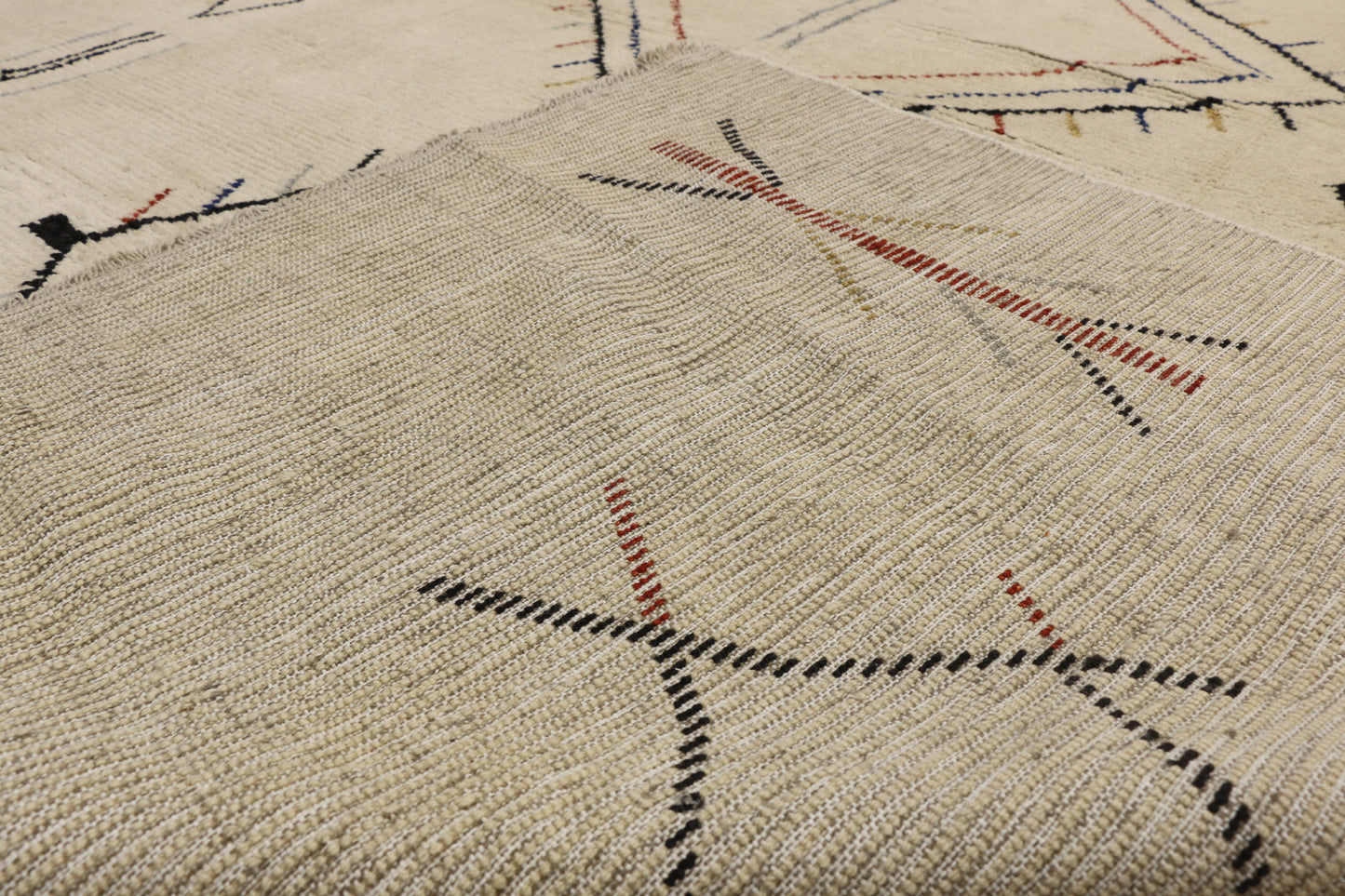 10 x 14 Contemporary Moroccan Area Rug 80520