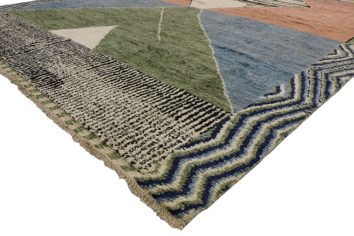 10 x 13 Large Moroccan Area Rug 80522