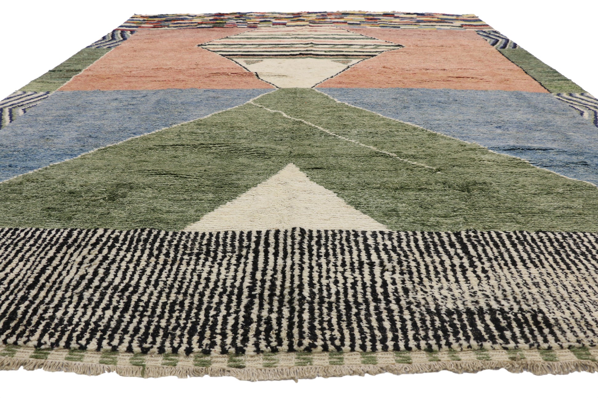 10 x 13 Large Moroccan Area Rug 80522