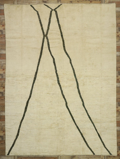 10 x 14 Contemporary Moroccan Area Rug 80523