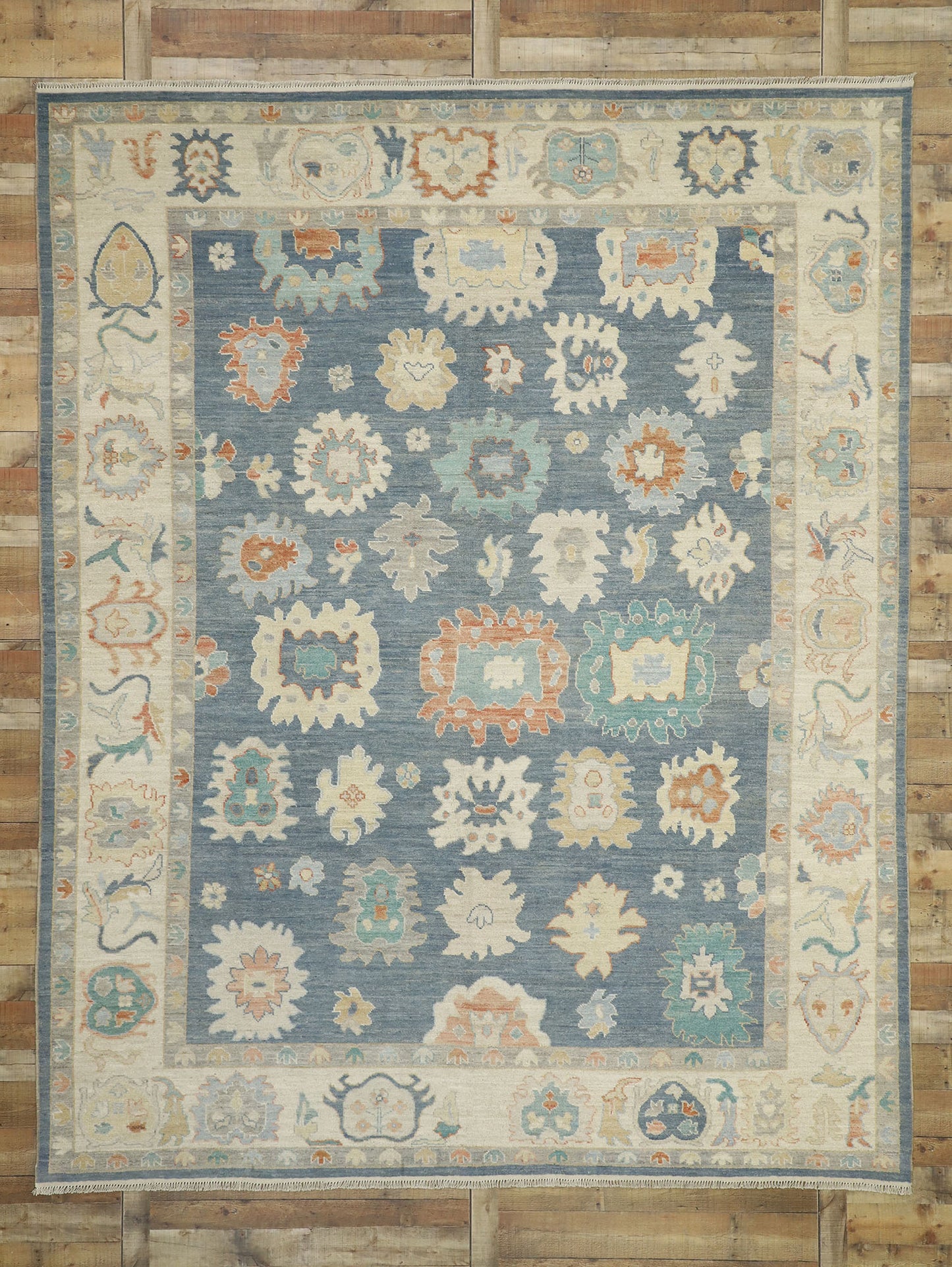 10 x 13 Contemporary Oushak Rug 80527