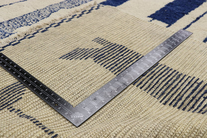 10 x 14 Figurative Moroccan Area Rug 80532