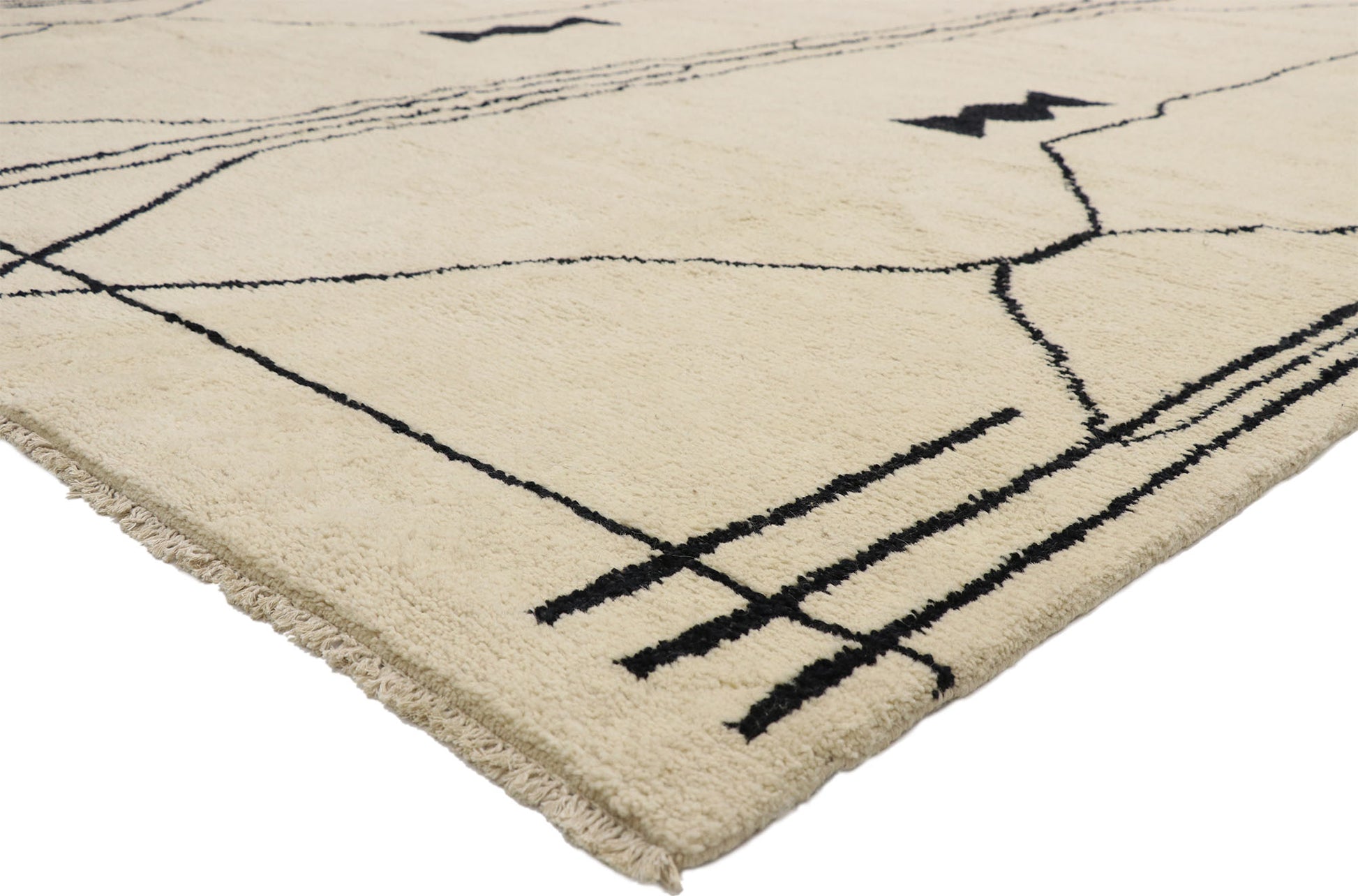 10 x 13 Large Moroccan Area Rug 80534