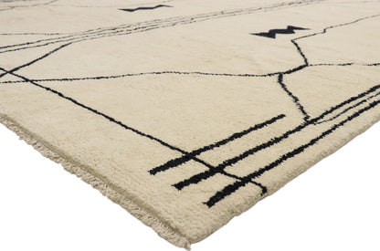 10 x 13 Large Moroccan Area Rug 80534
