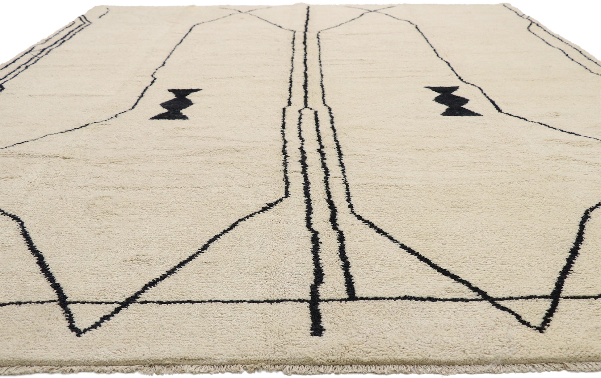10 x 13 Large Moroccan Area Rug 80534