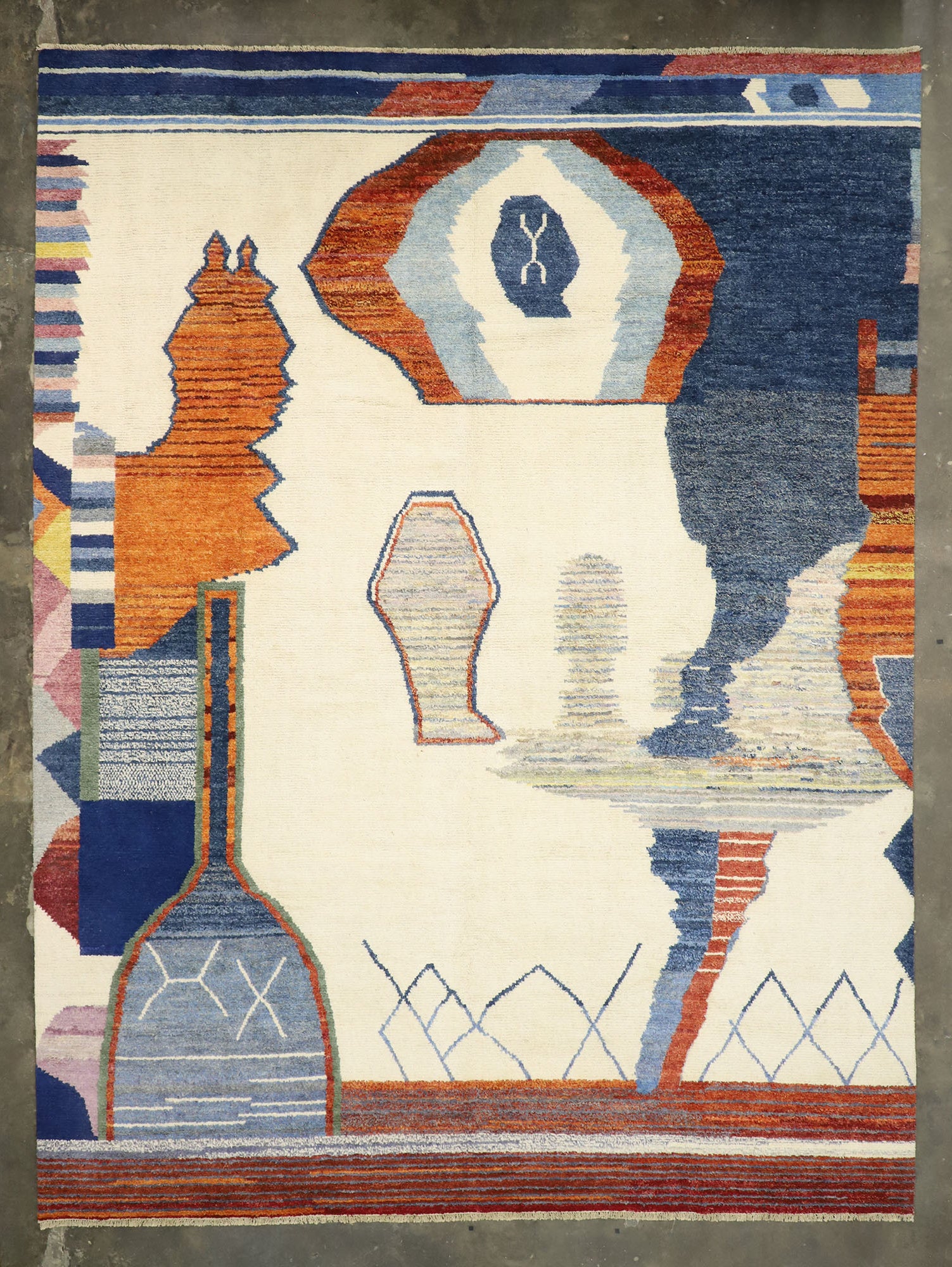 12 x 16 Large Contemporary Moroccan Rug 80537