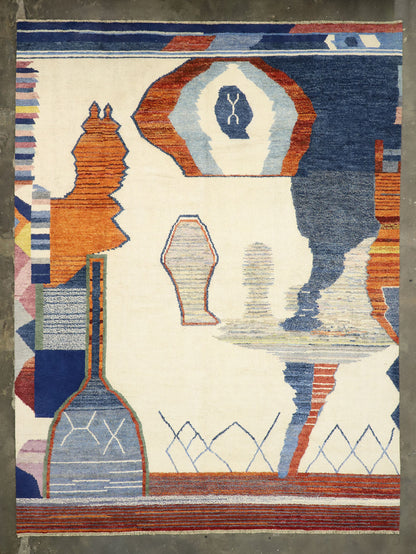 12 x 16 Large Contemporary Moroccan Rug 80537