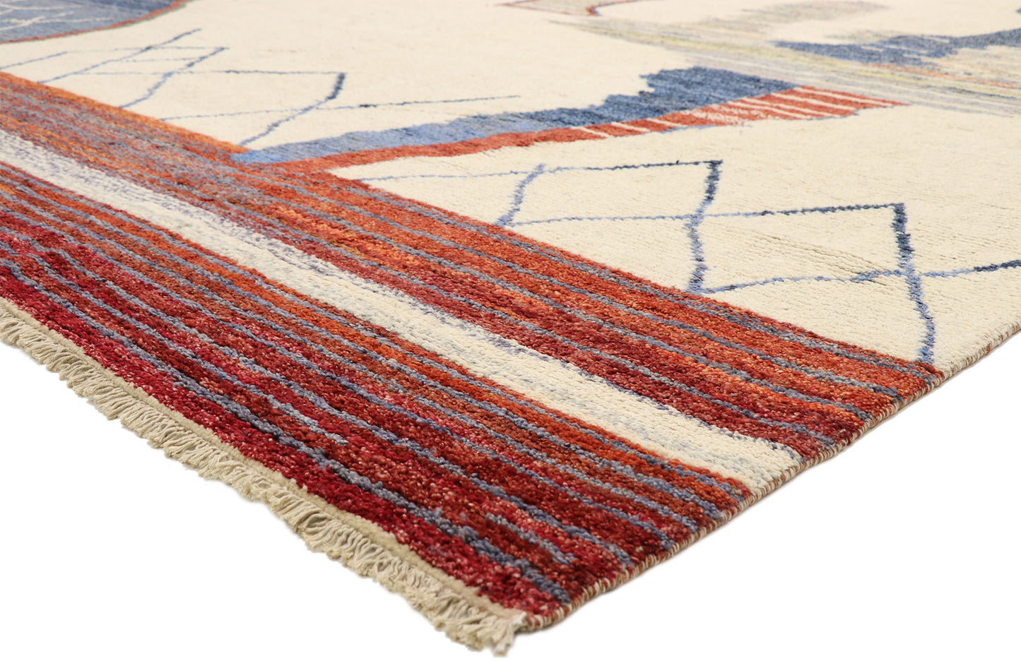 12 x 16 Large Contemporary Moroccan Rug 80537