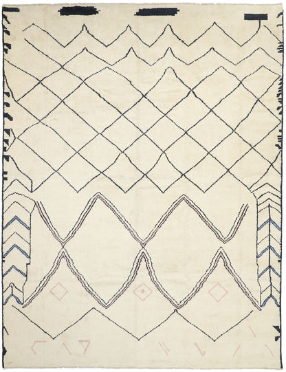 12 x 16 Large Modern Moroccan Rug 80538