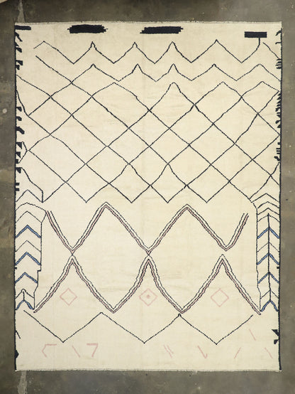 12 x 16 Large Modern Moroccan Rug 80538
