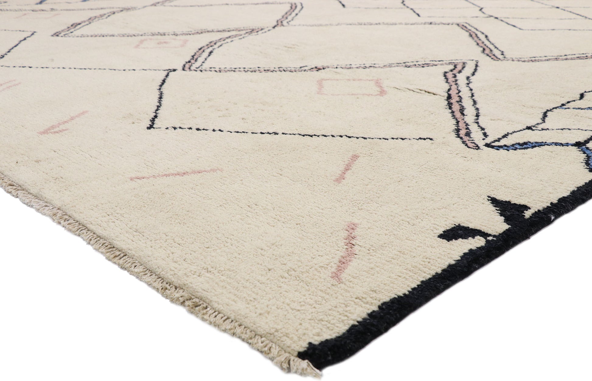 12 x 16 Large Modern Moroccan Rug 80538