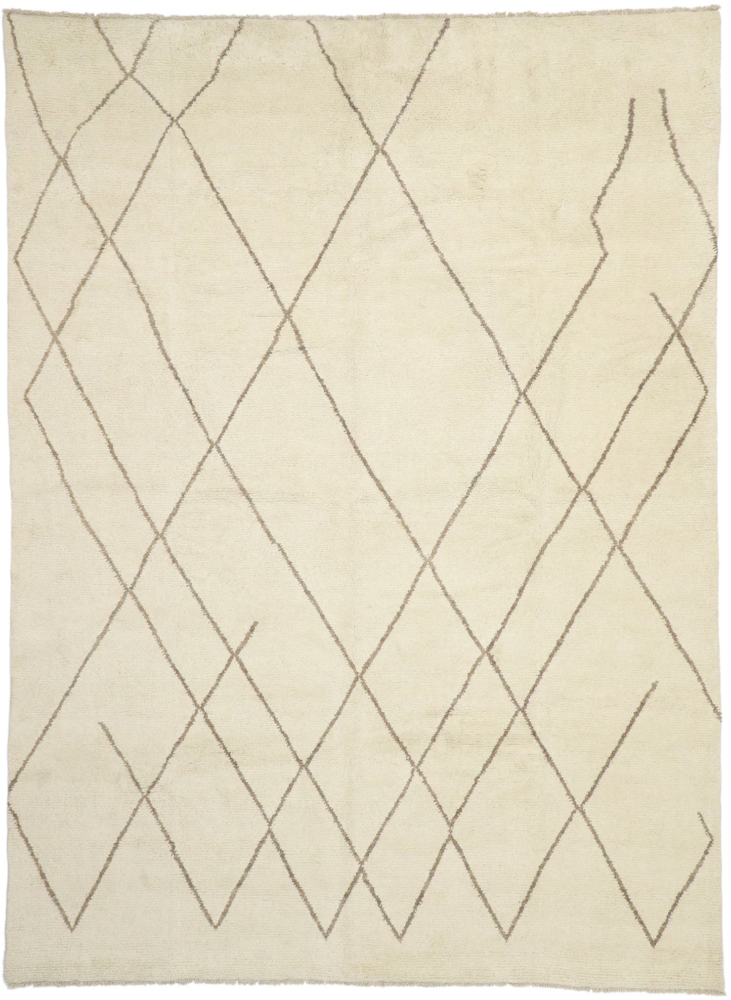 10 x 14 Modern Moroccan Area Rug 80541