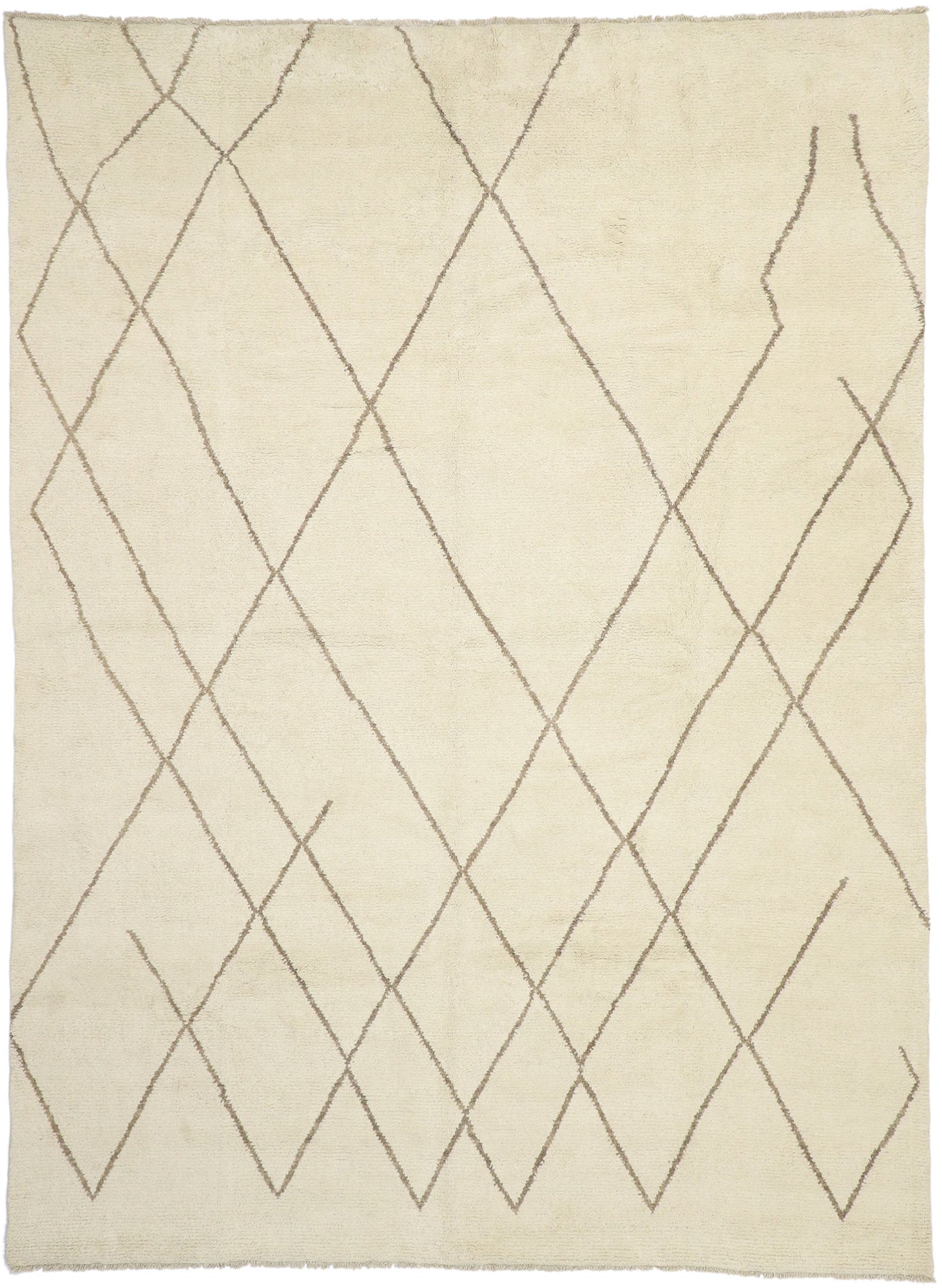 10 x 14 Modern Moroccan Area Rug 80541
