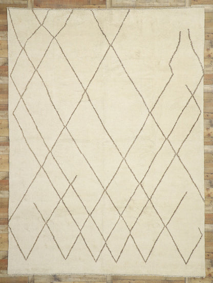 10 x 14 Modern Moroccan Area Rug 80541