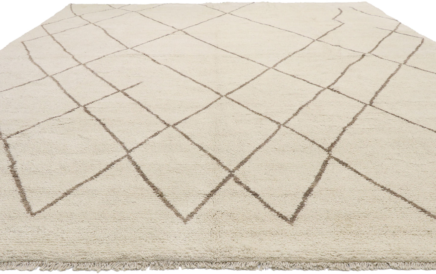 10 x 14 Modern Moroccan Area Rug 80541