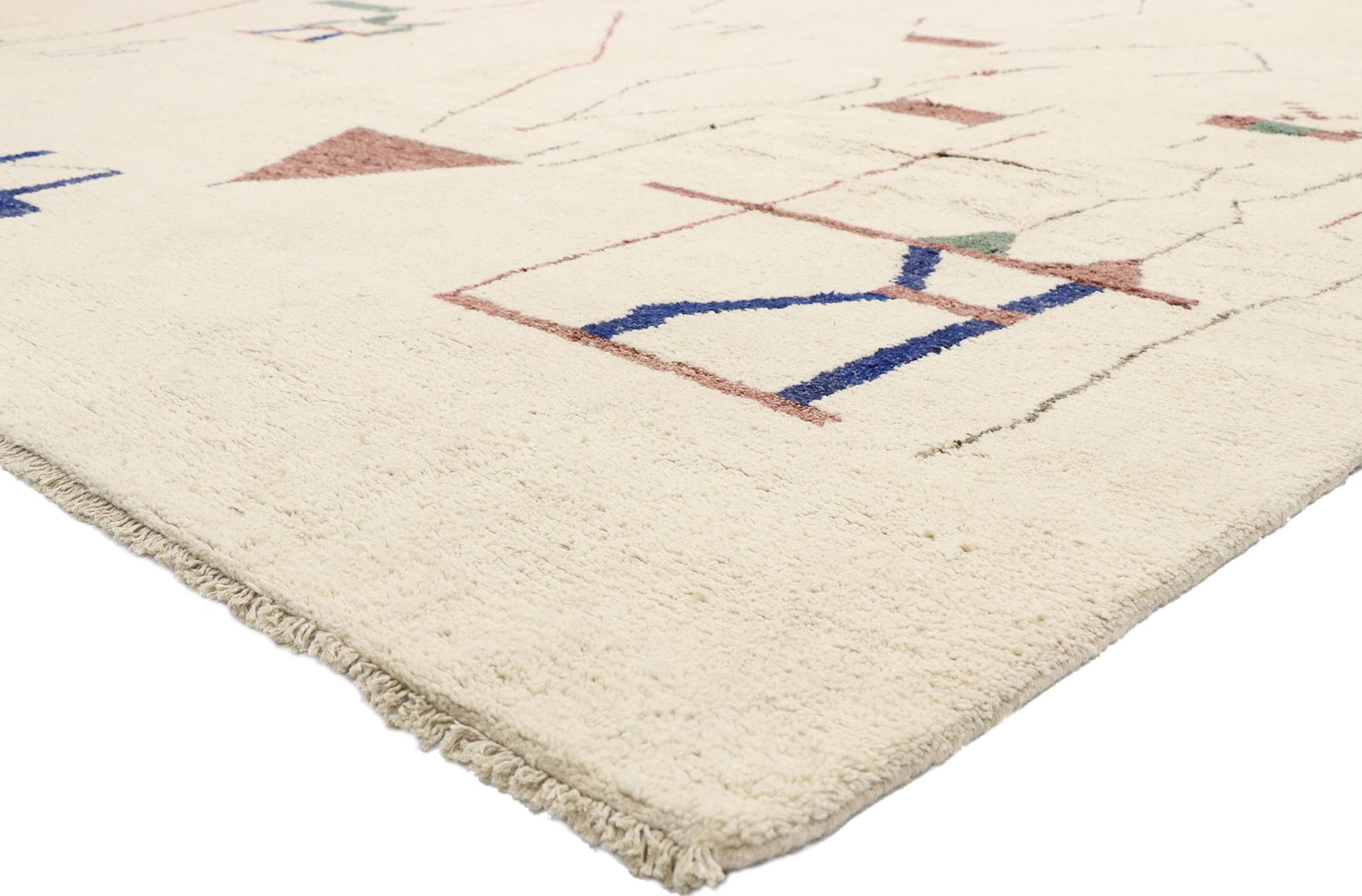 12 x 16 Contemporary Moroccan Area Rug 80545