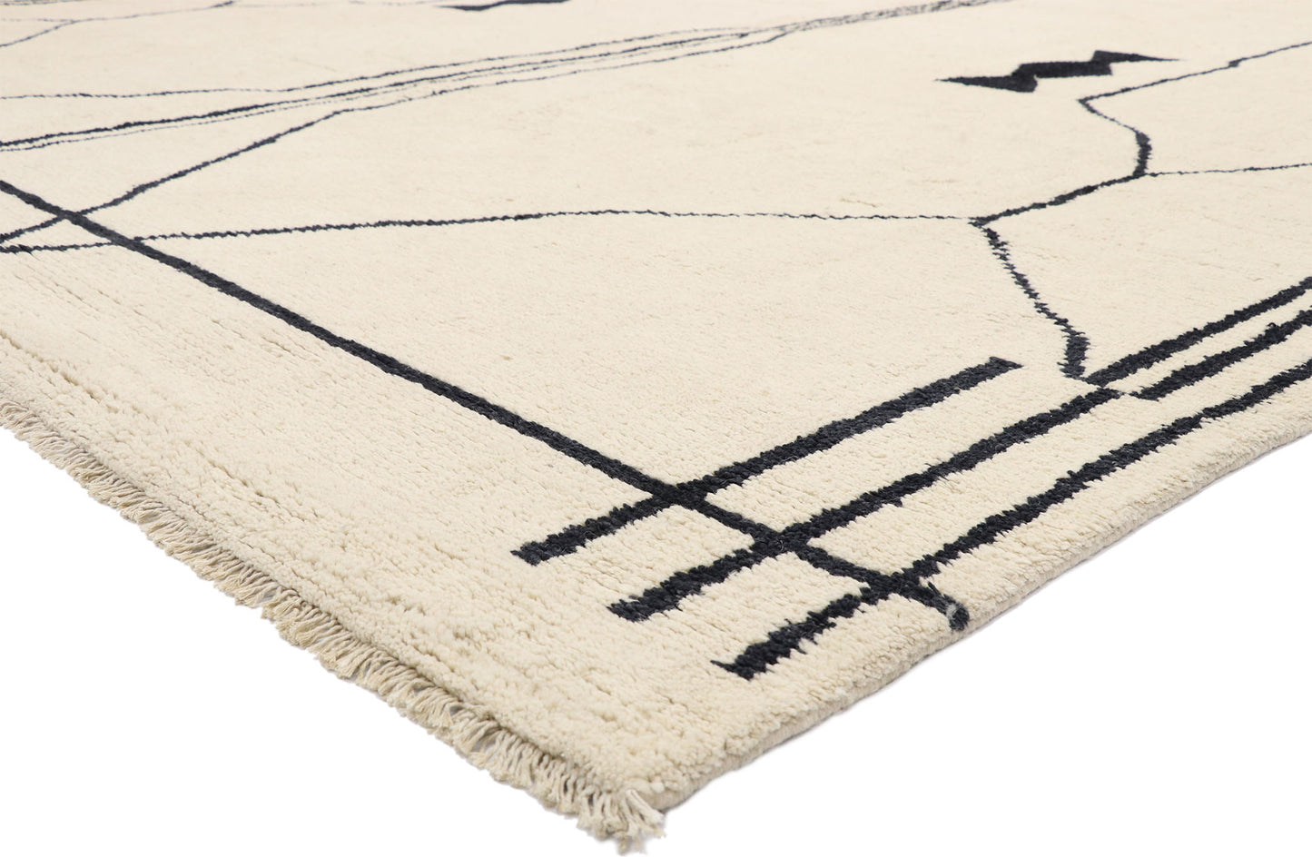 12 x 16 Contemporary Moroccan Area Rug 80546