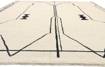 12 x 16 Contemporary Moroccan Area Rug 80546