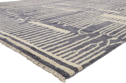 10 x 14 Contemporary Moroccan Area Rug 80548