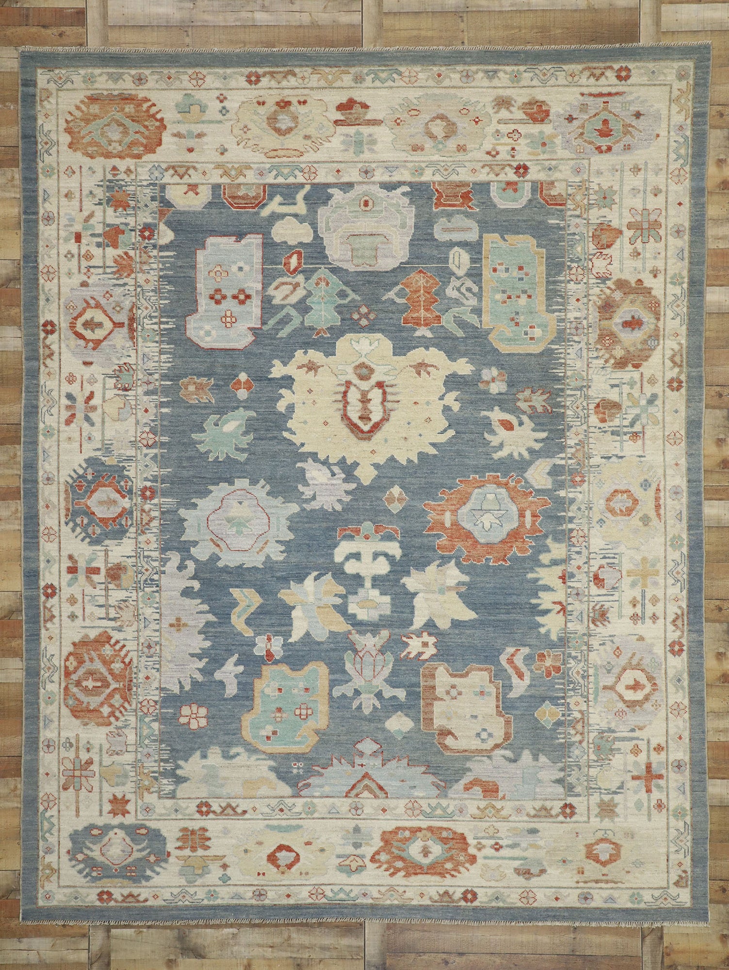10 x 13 Oushak Rug 80549