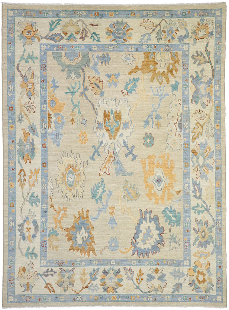 9 x 12 Contemporary Oushak Rug 80552