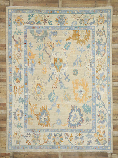 9 x 12 Contemporary Oushak Rug 80552