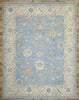 12 x 15 Colorful Blue Oushak Rug 80555