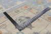 12 x 15 Colorful Blue Oushak Rug 80555