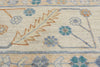 12 x 15 Colorful Blue Oushak Rug 80555