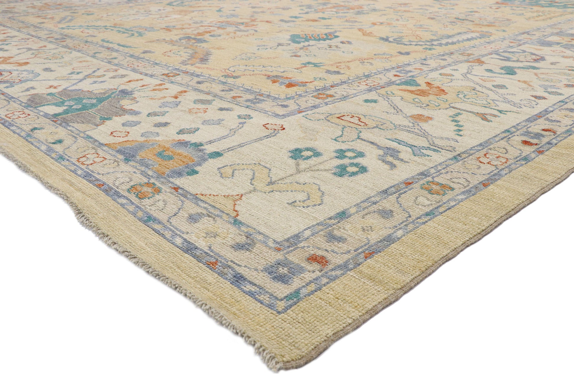 12 x 14 Oushak Rug 80556