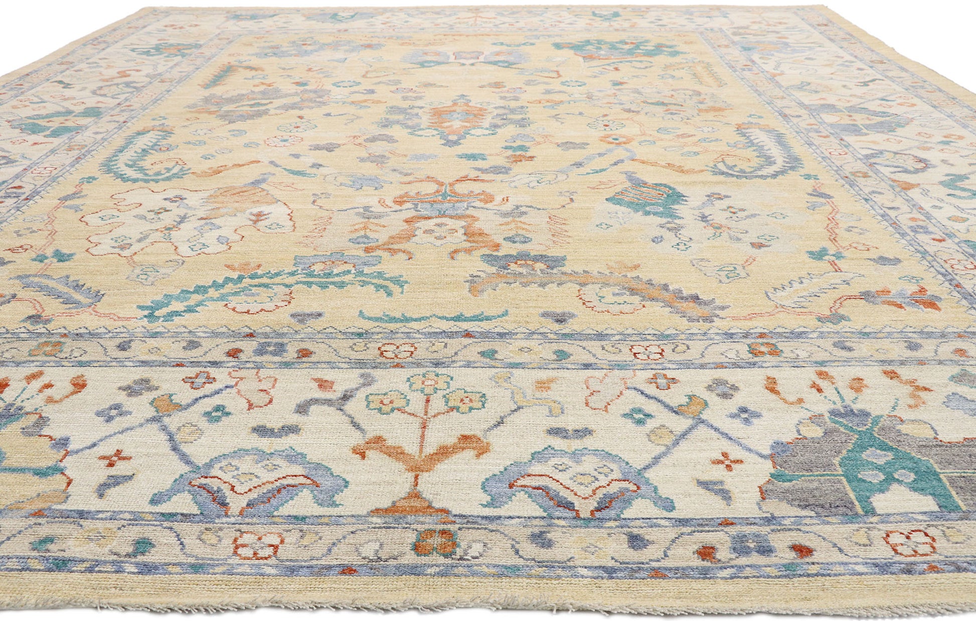12 x 14 Oushak Rug 80556