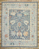12 x 15 Colorful Blue Oushak Rug 80558