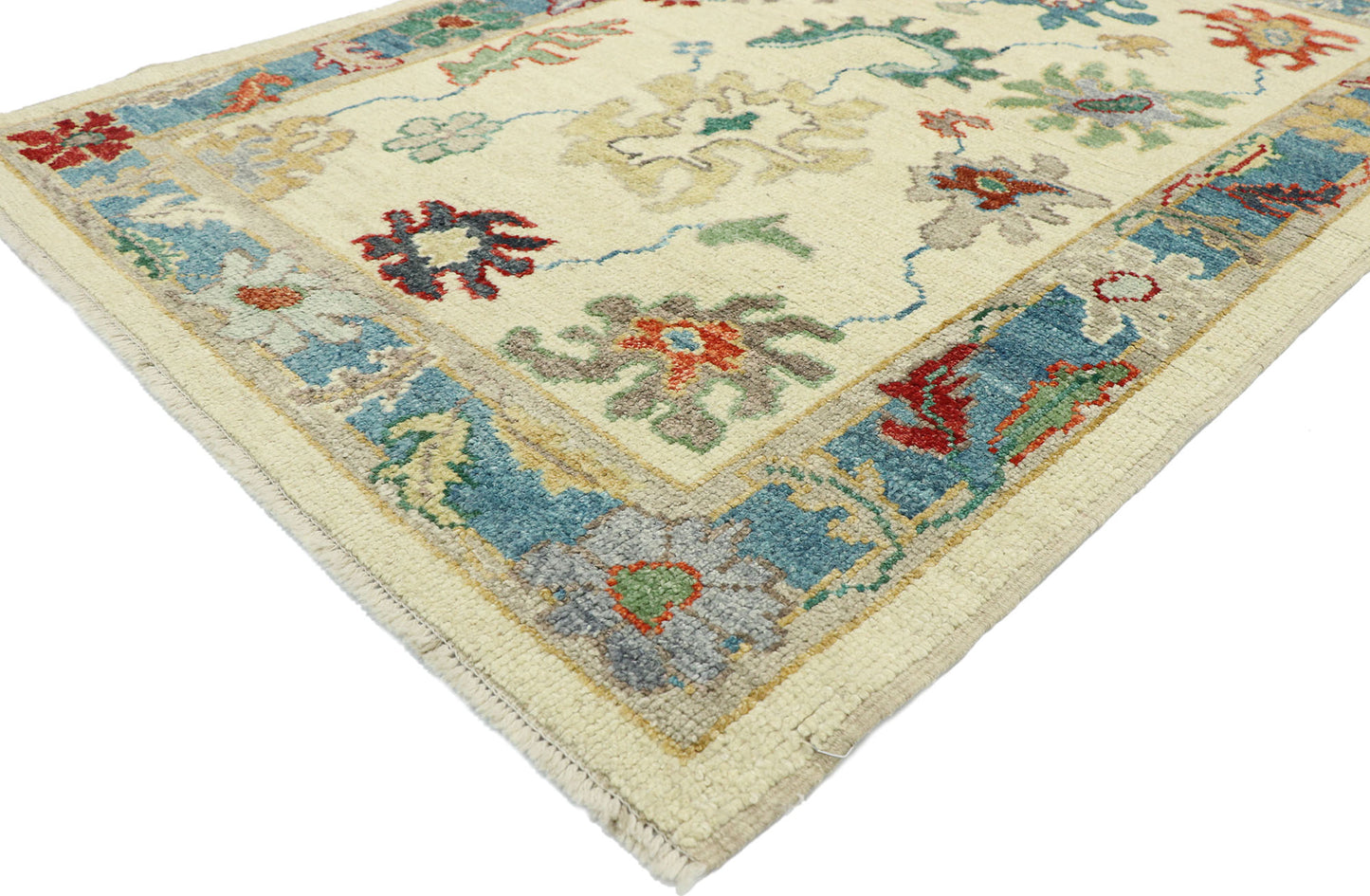3 x 5 Colorful Oushak Rug 80561