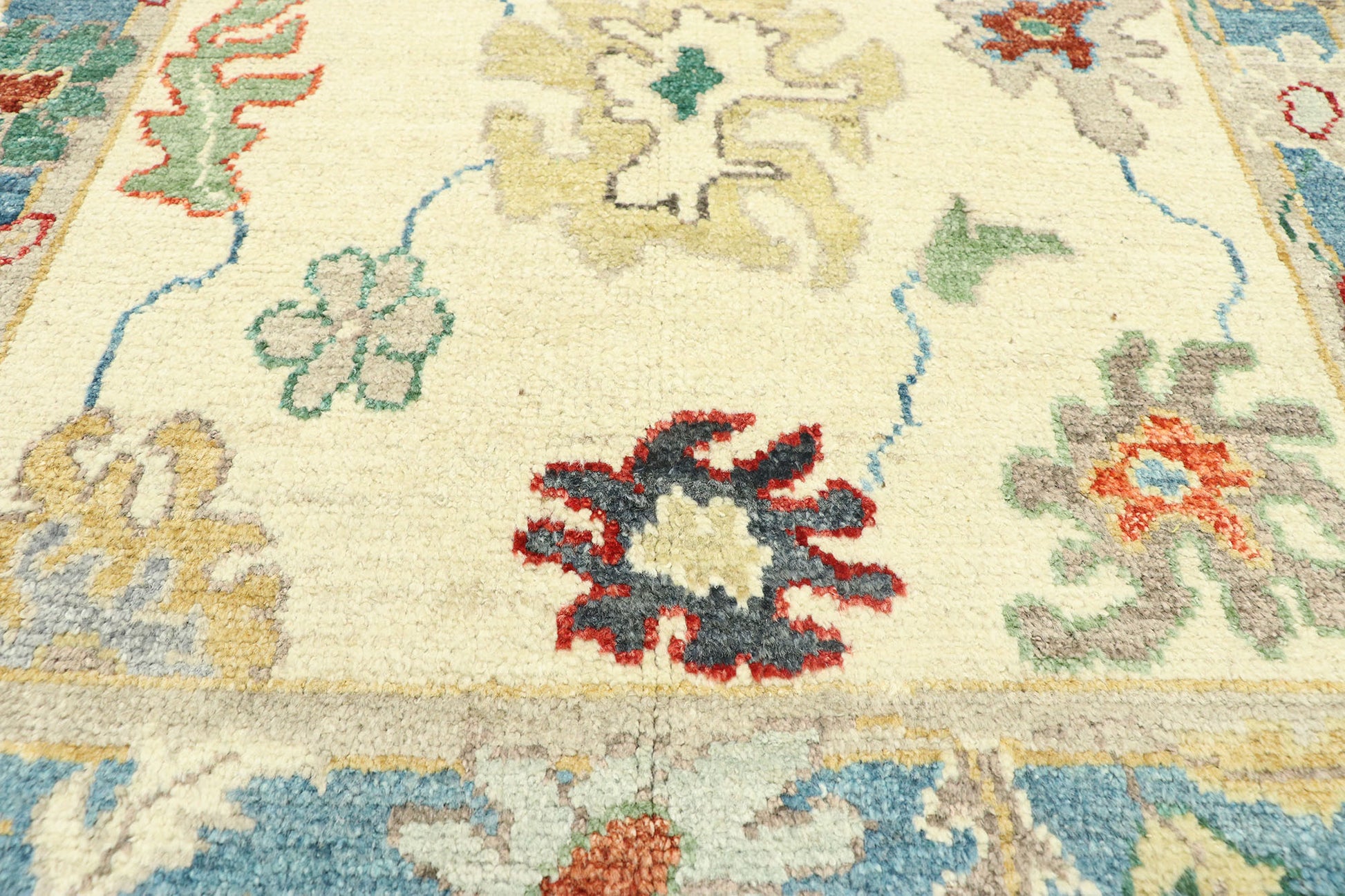 3 x 5 Colorful Oushak Rug 80561