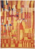 10 x 14 Color Block Moroccan Rug 80569