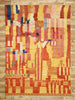 10 x 14 Color Block Moroccan Rug 80569