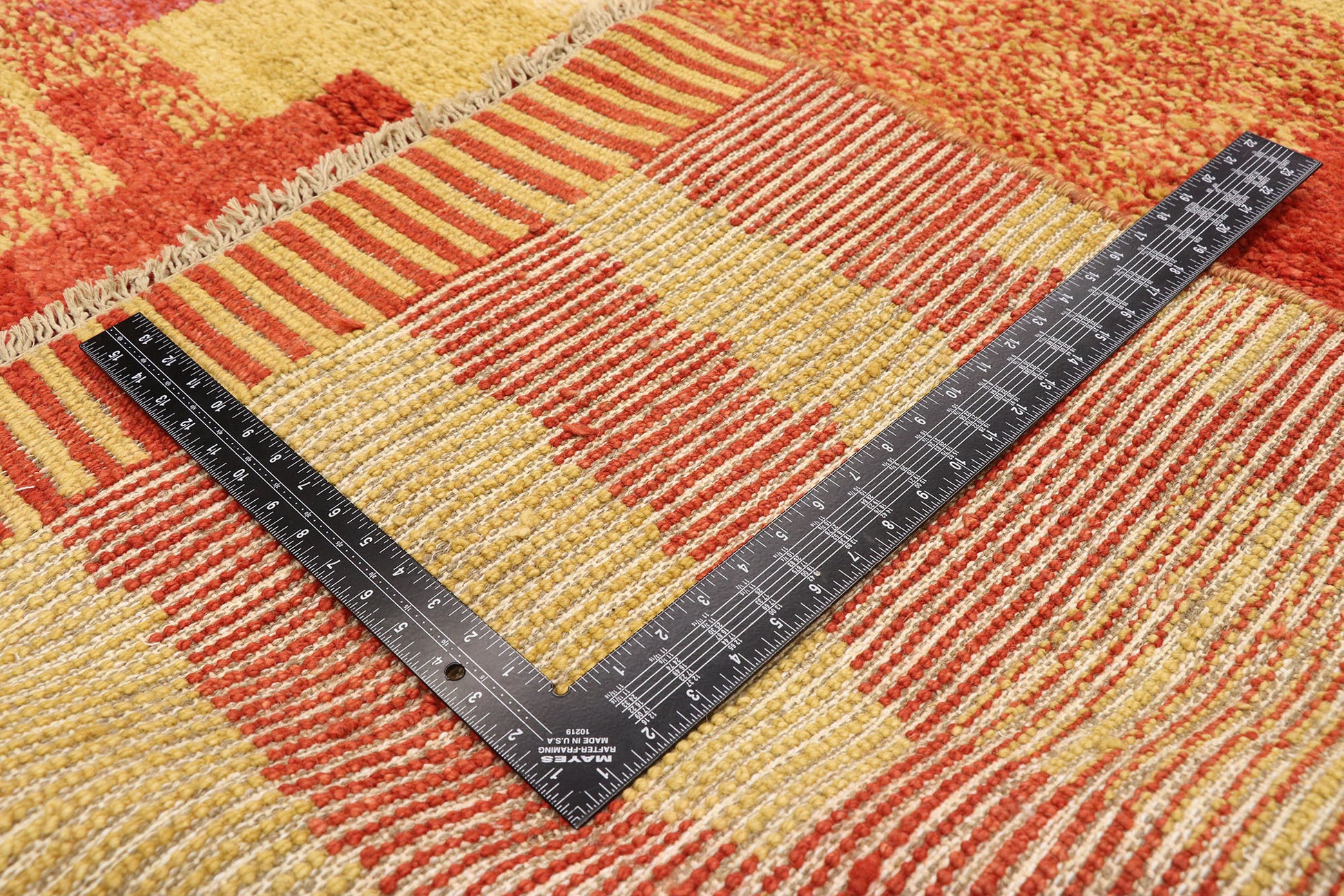 10 x 14 Color Block Moroccan Rug 80569