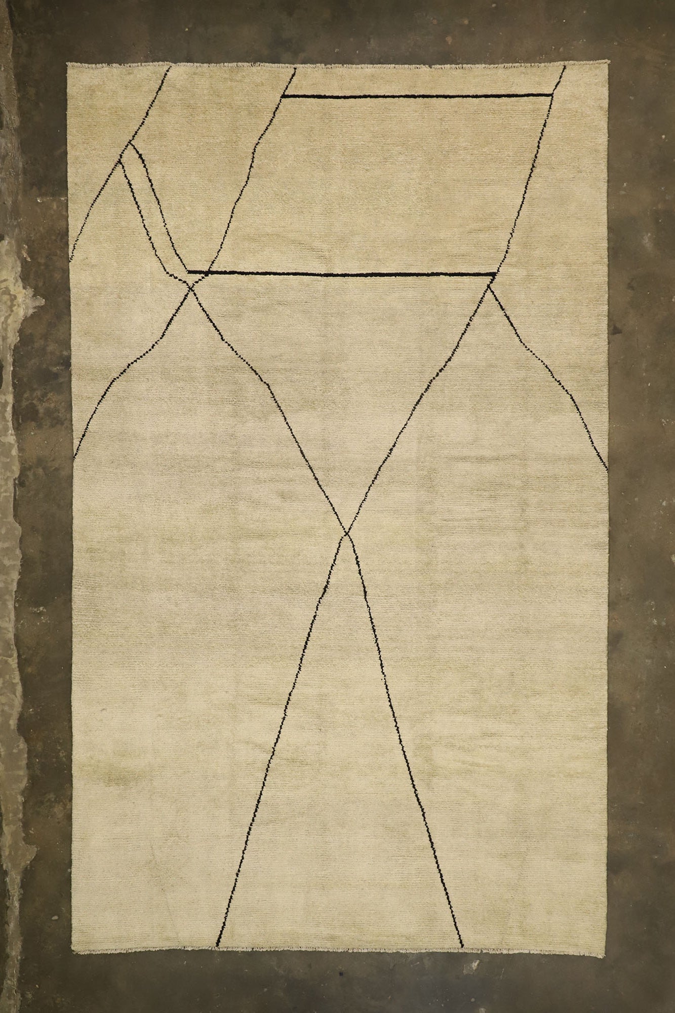 9 x 15 Contemporary Moroccan Rug 80570