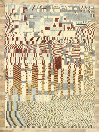 10 x 14 Contemporary Moroccan Rug 80574