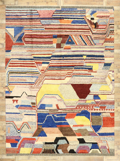 10 x 14 Contemporary Moroccan Rug 80578