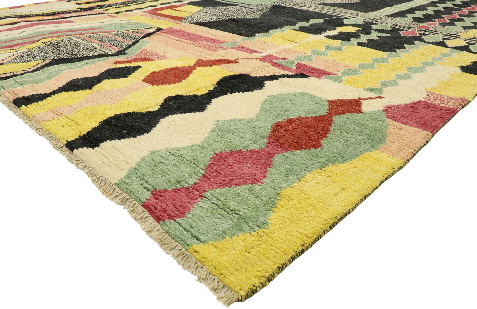 10 x 14 Abstract Moroccan Area Rug 80579