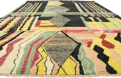 10 x 14 Abstract Moroccan Area Rug 80579