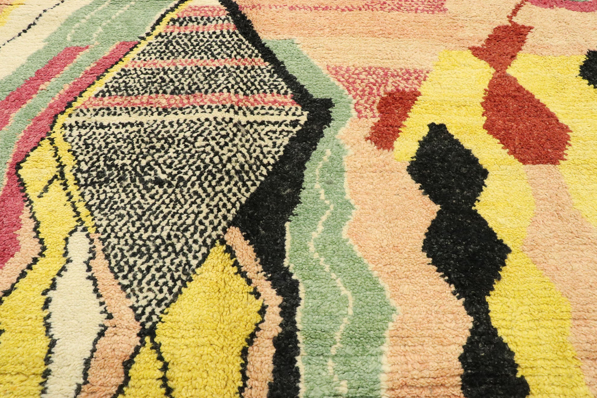 10 x 14 Abstract Moroccan Area Rug 80579