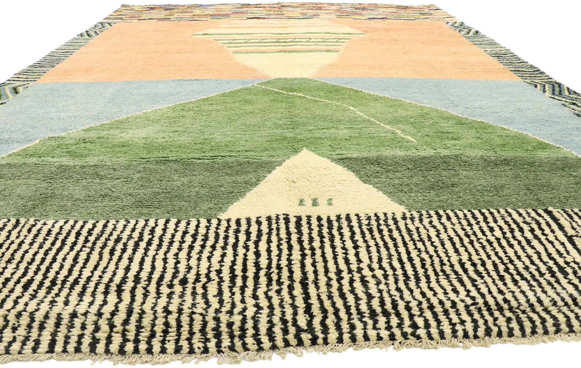 10 x 14 Contemporary Moroccan Rug 80580