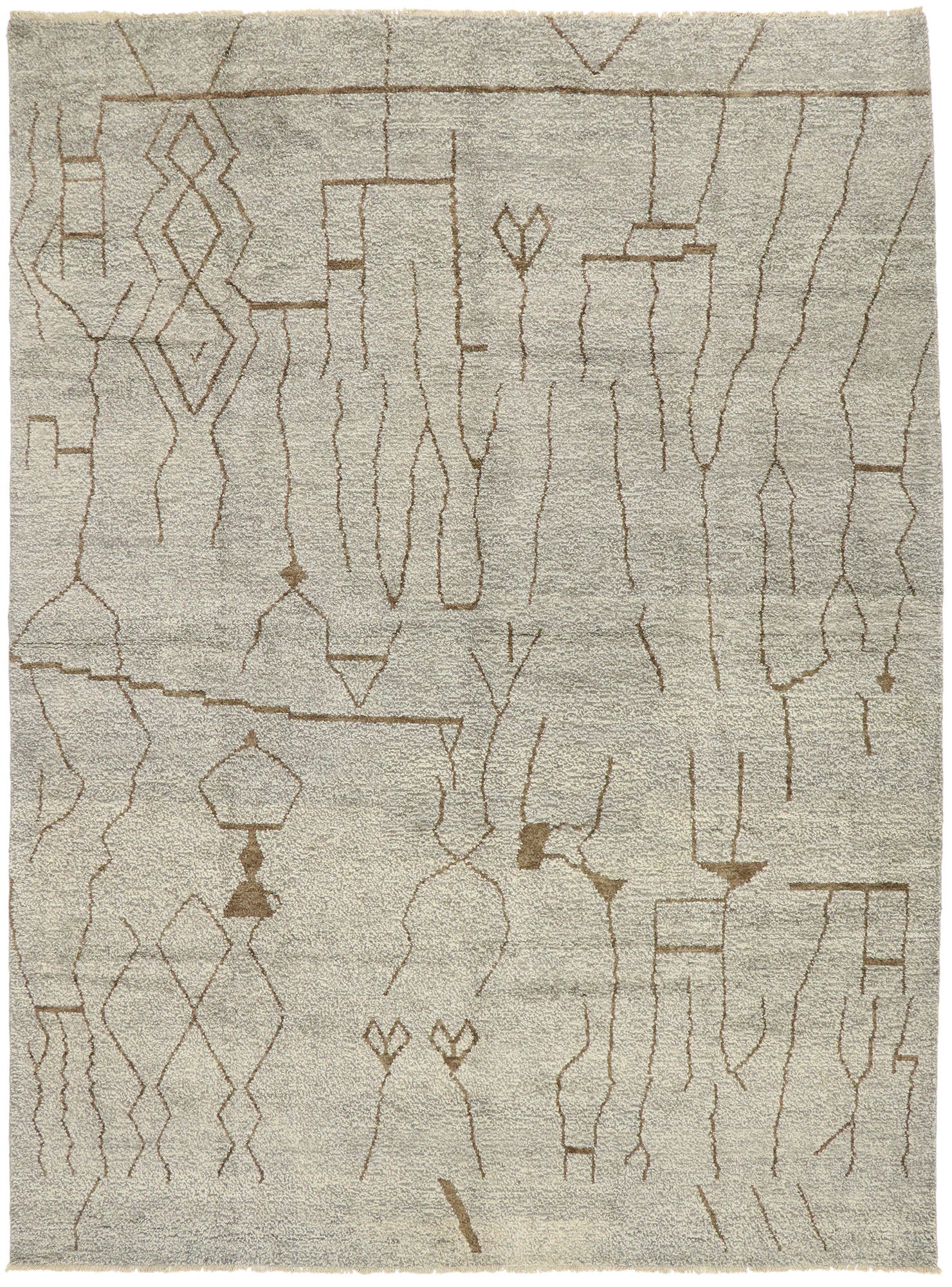 11 x 14 Contemporary Moroccan Rug 80582
