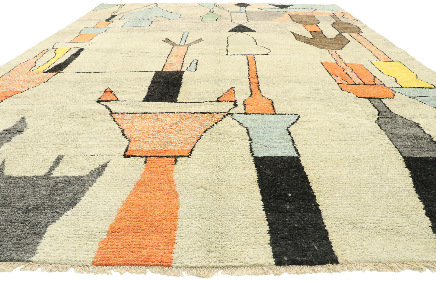10 x 14 Contemporary Moroccan Rug 80584