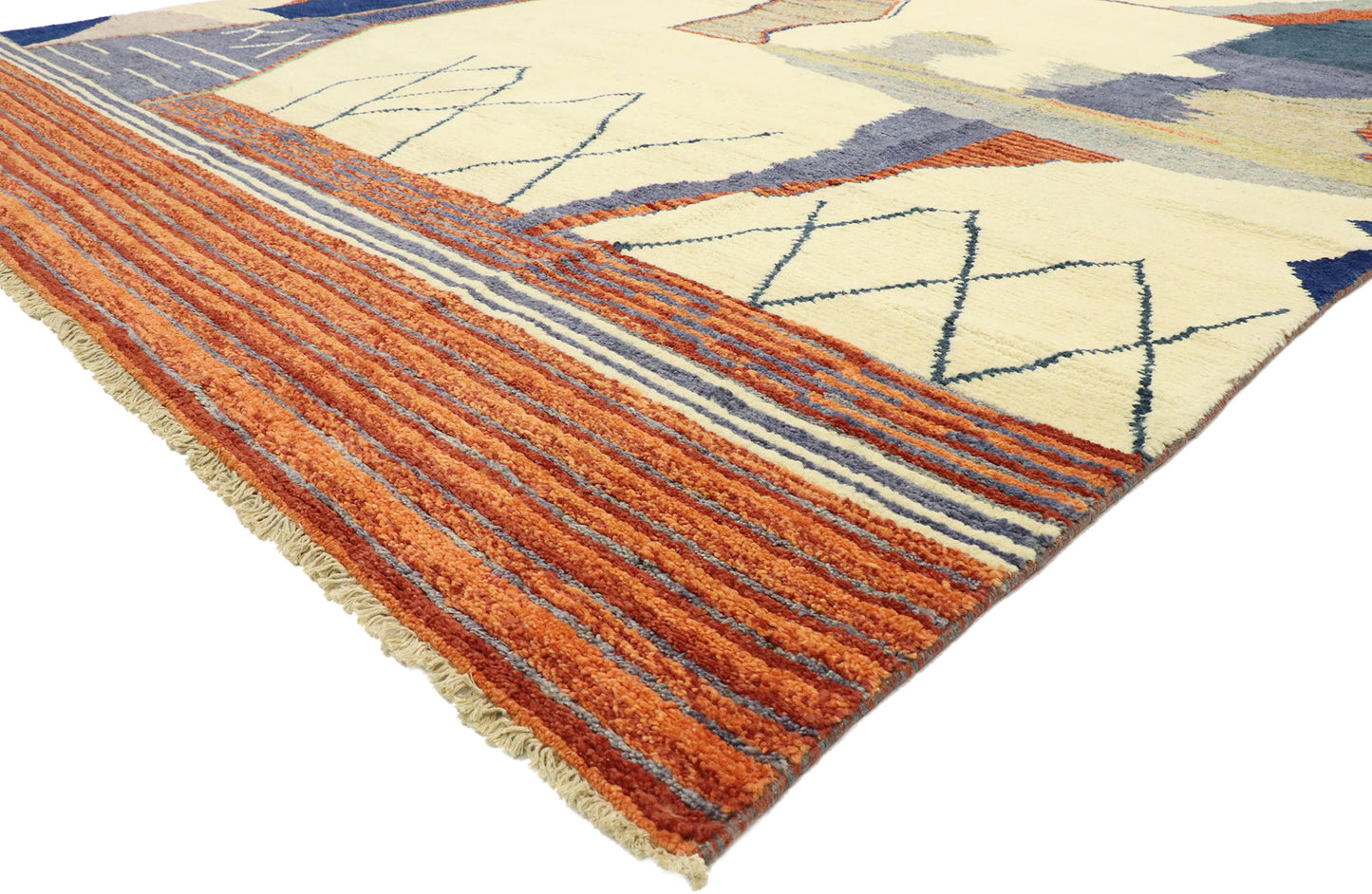 10 x 14 Contemporary Moroccan Rug 80585