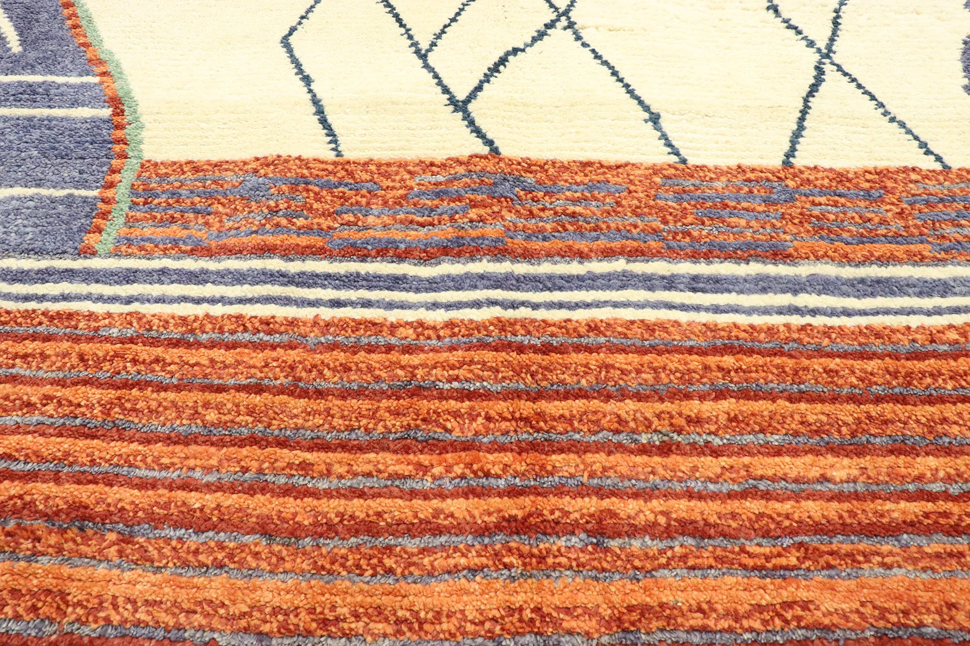 10 x 14 Contemporary Moroccan Rug 80585
