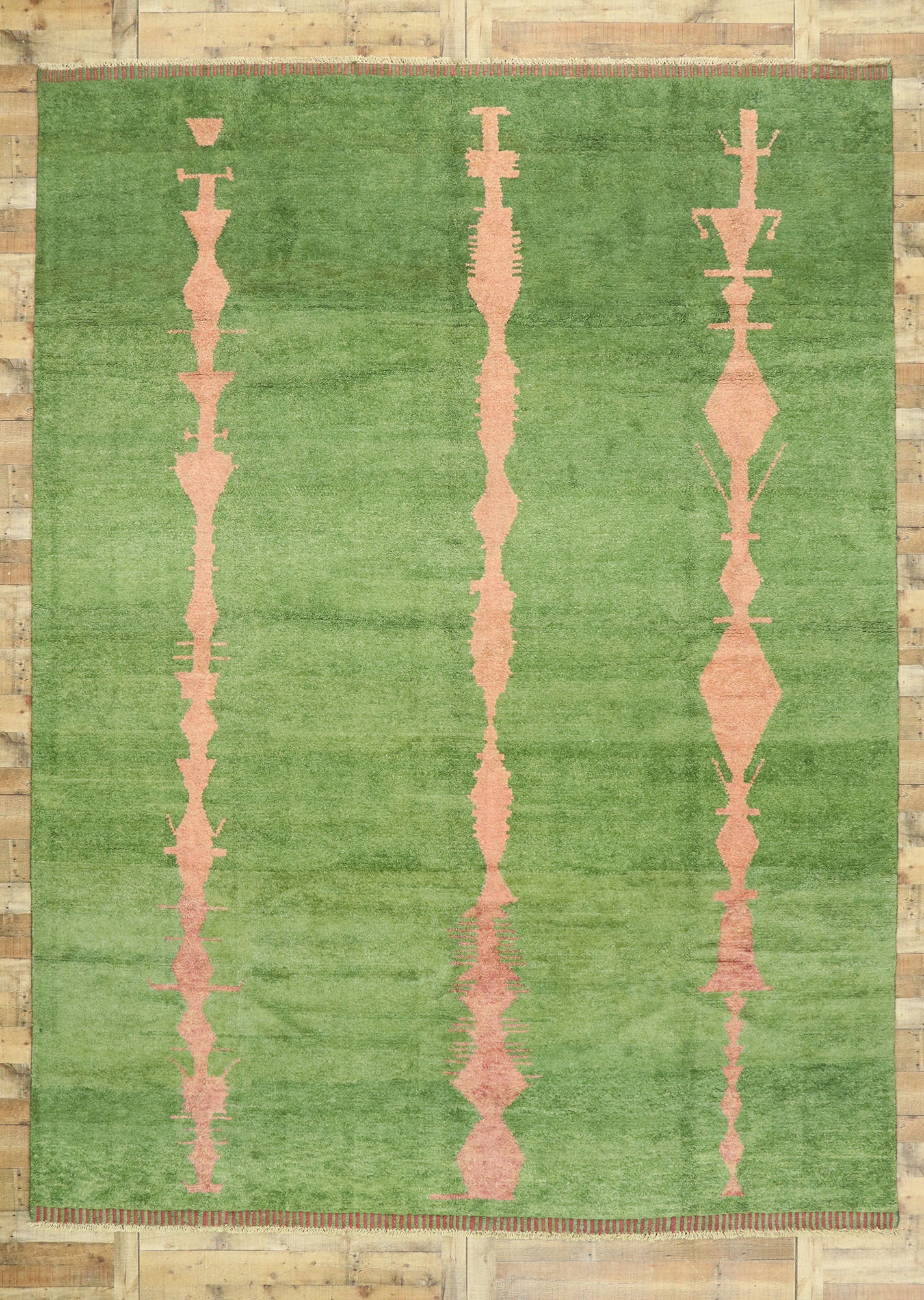 10 x 14 Contemporary Moroccan Rug 80587